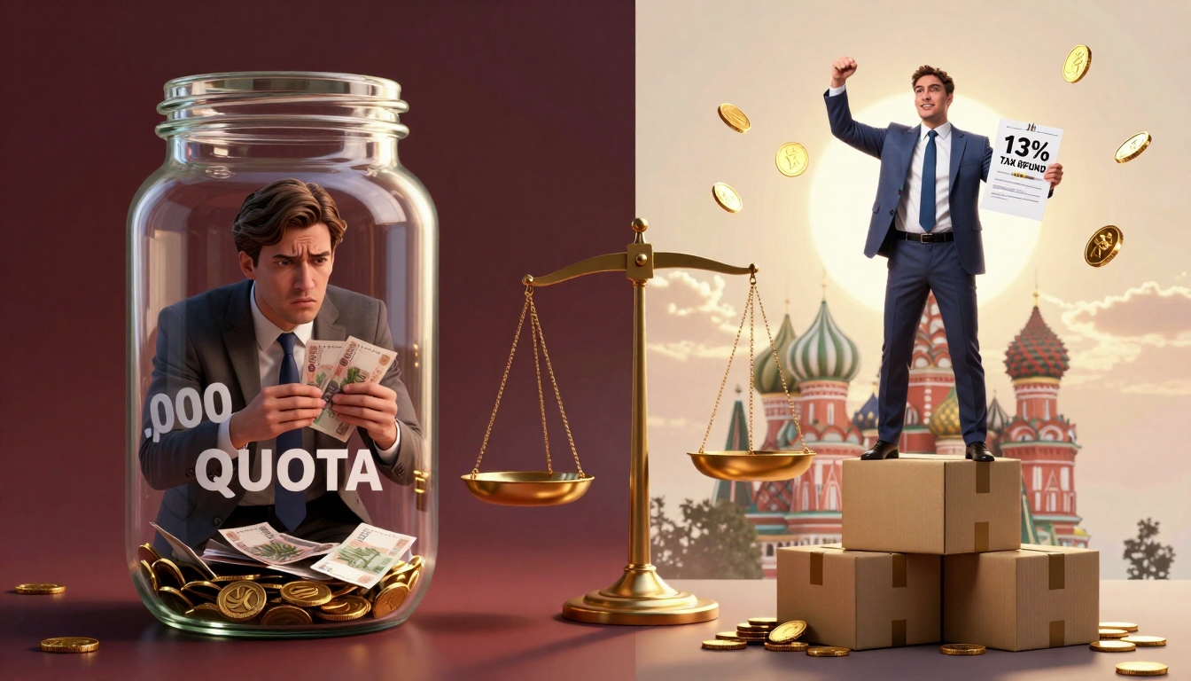 个人结汇额度 vs 公司结汇：俄线贸易怎么选最省税？ - 拓俄网
